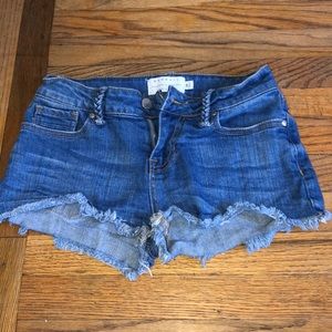 Jean shorts